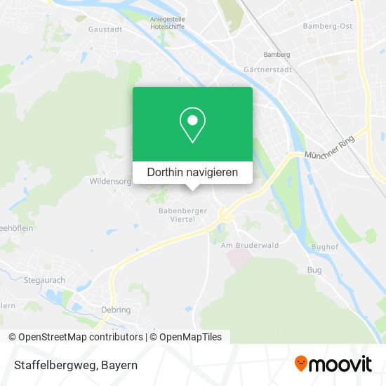 Staffelbergweg Karte
