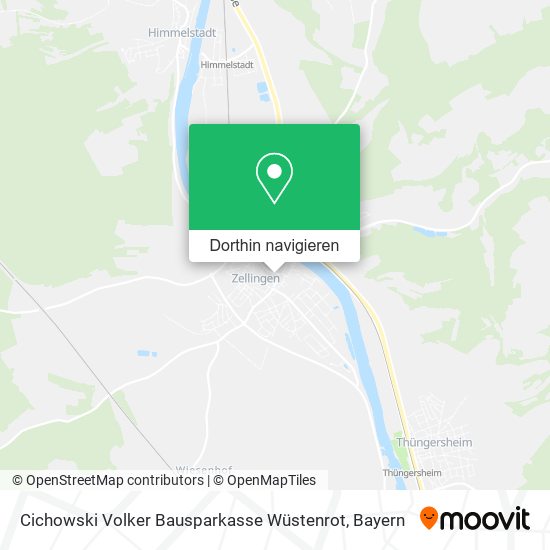 Cichowski Volker Bausparkasse Wüstenrot Karte