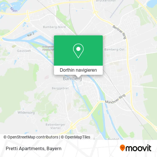 Pretti Apartments Karte