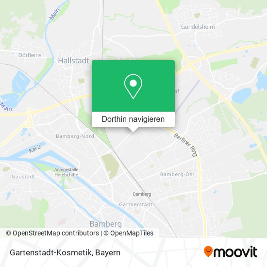 Gartenstadt-Kosmetik Karte