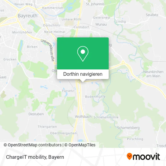 ChargeIT mobility Karte