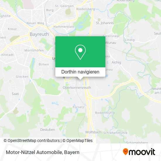 Motor-Nützel Automobile Karte