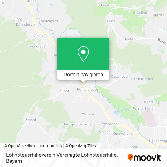 Lohnsteuerhilfeverein Vereinigte Lohnsteuerhilfe Karte