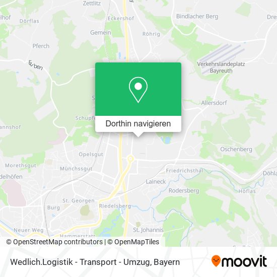 Wedlich.Logistik - Transport - Umzug Karte