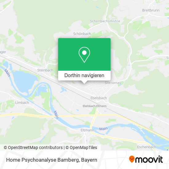 Home Psychoanalyse Bamberg Karte