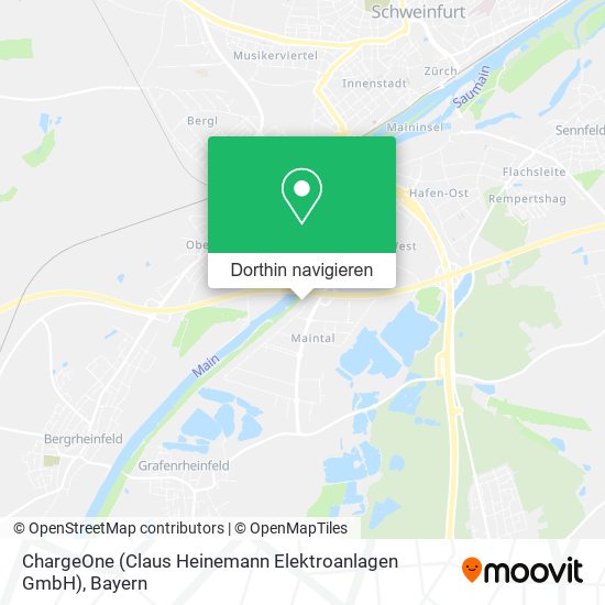 ChargeOne (Claus Heinemann Elektroanlagen GmbH) Karte