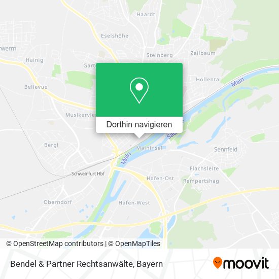 Bendel & Partner Rechtsanwälte Karte