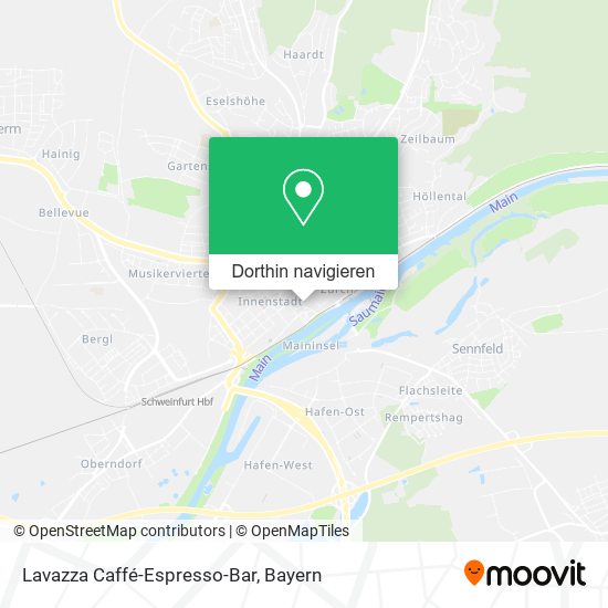 Lavazza Caffé-Espresso-Bar Karte