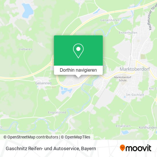 Gaschnitz Reifen- und Autoservice Karte