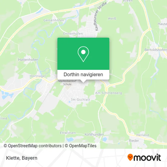 Klette Karte