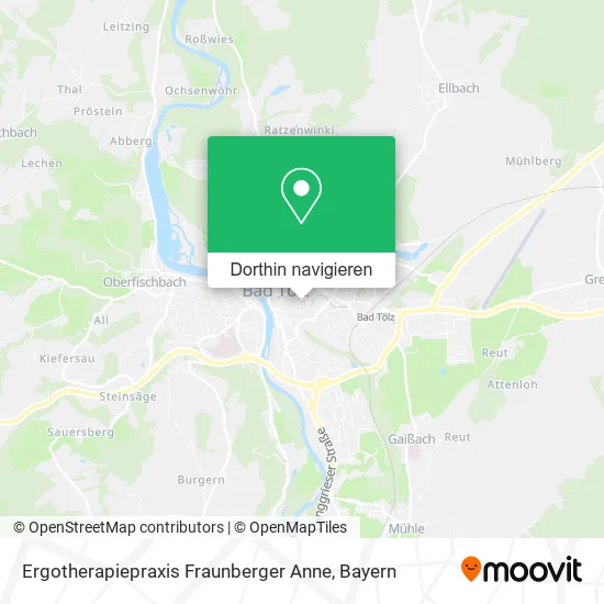 Ergotherapiepraxis Fraunberger Anne Karte