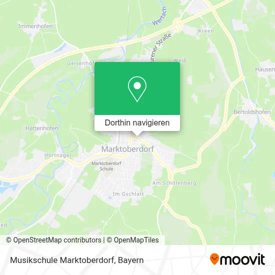 Musikschule Marktoberdorf Karte