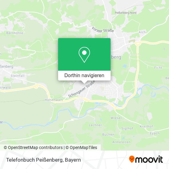 Telefonbuch Peißenberg Karte