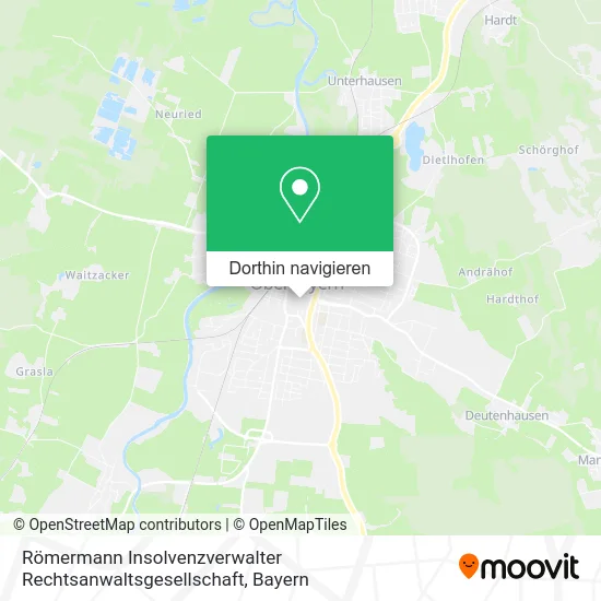 Römermann Insolvenzverwalter Rechtsanwaltsgesellschaft Karte