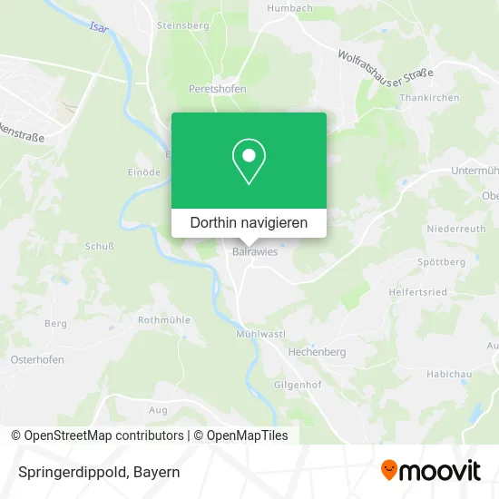 Springerdippold Karte