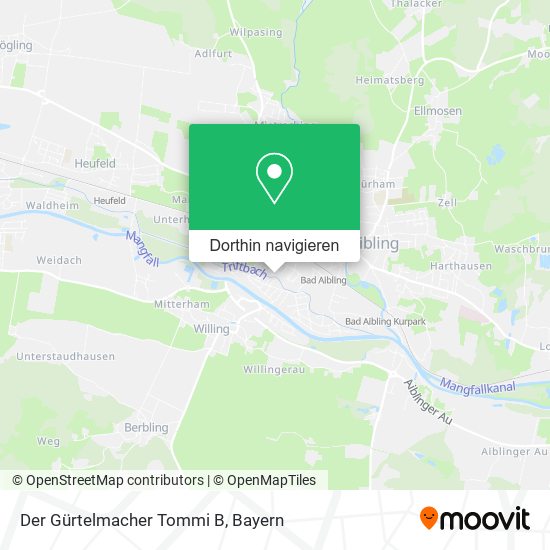 Der Gürtelmacher Tommi B Karte