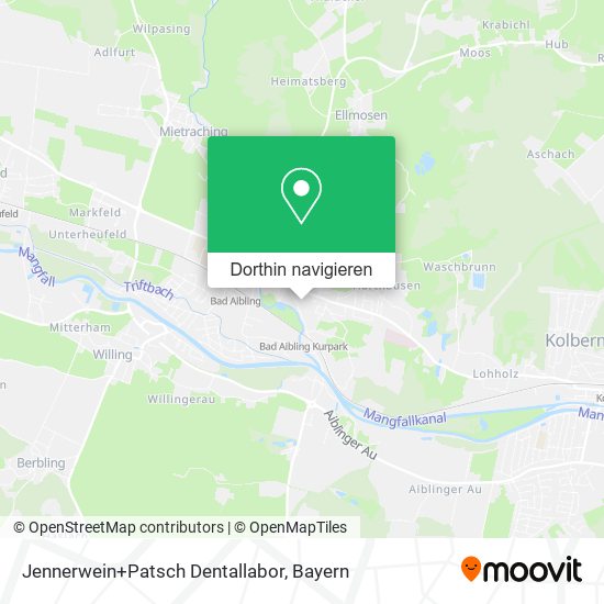 Jennerwein+Patsch Dentallabor Karte