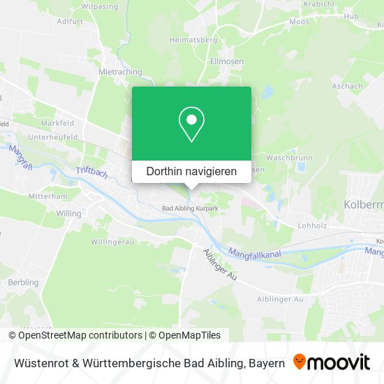 Wüstenrot & Württembergische Bad Aibling Karte