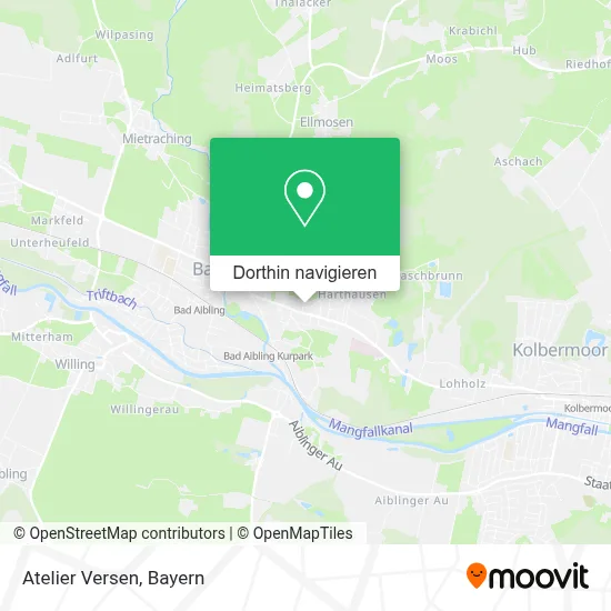 Atelier Versen Karte