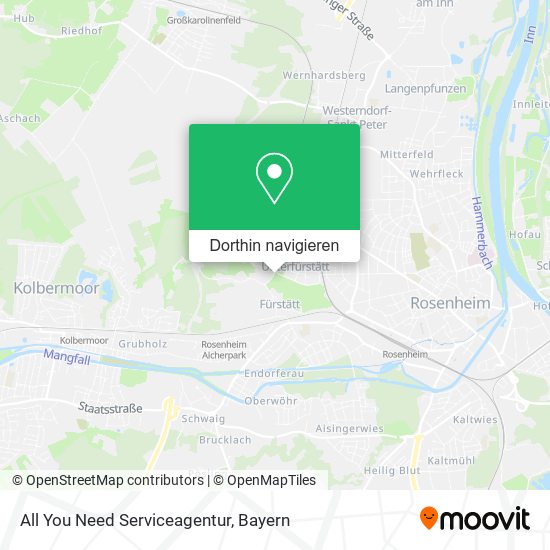 All You Need Serviceagentur Karte