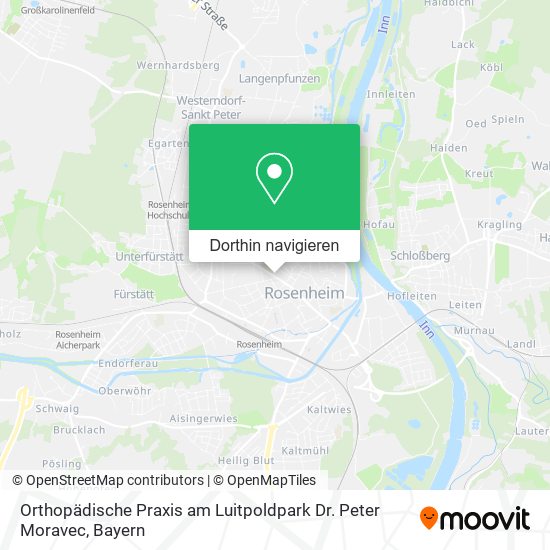 Orthopädische Praxis am Luitpoldpark Dr. Peter Moravec Karte