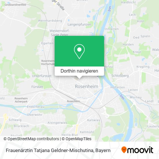 Frauenärztin Tatjana Geldner-Mischutina Karte