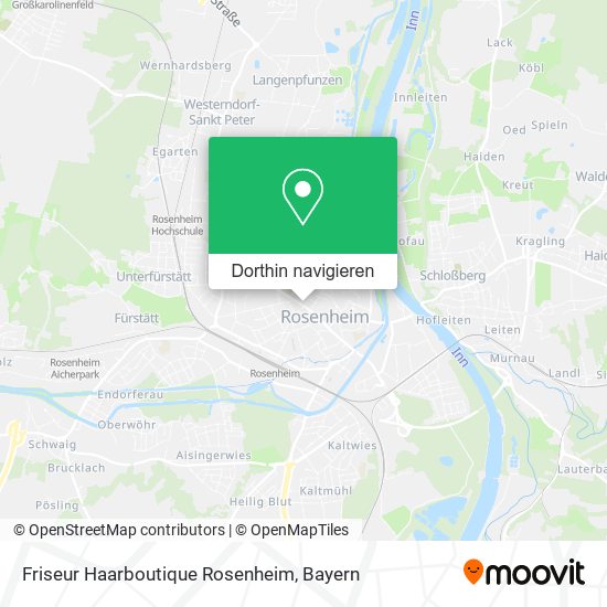 Friseur Haarboutique Rosenheim Karte