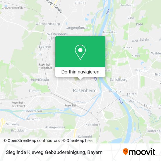 Sieglinde Kieweg Gebäudereinigung Karte