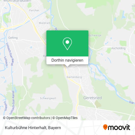 Kulturbühne Hinterhalt Karte