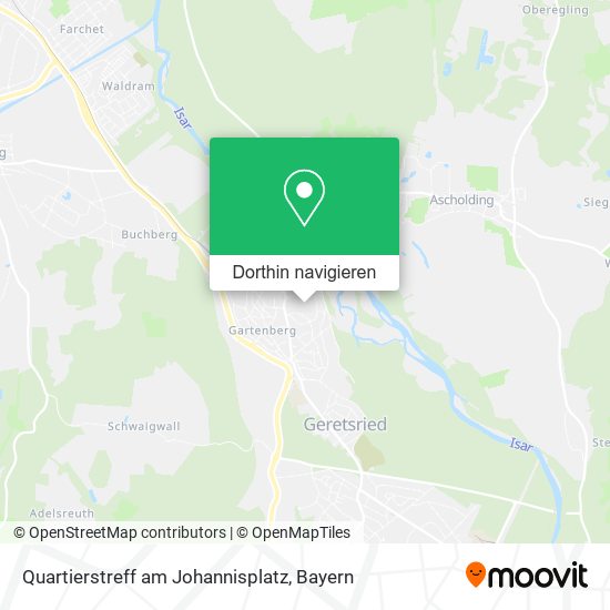 Quartierstreff am Johannisplatz Karte