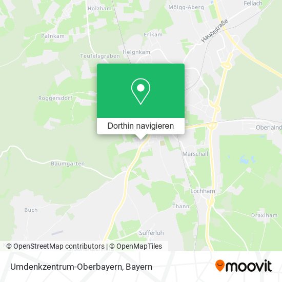 Umdenkzentrum-Oberbayern Karte