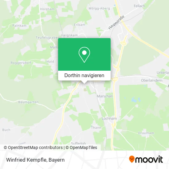 Winfried Kempfle Karte