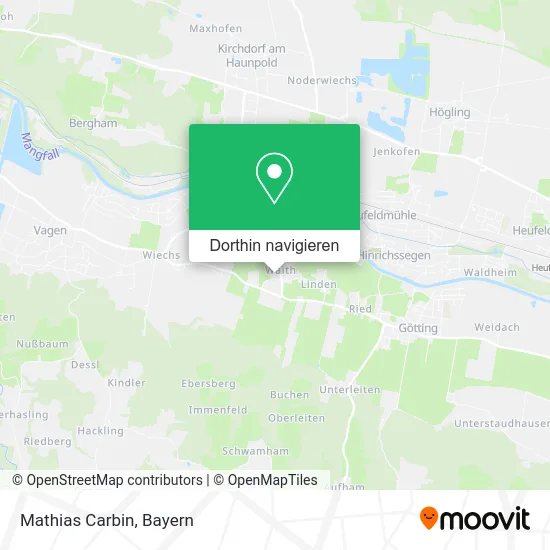 Mathias Carbin Karte