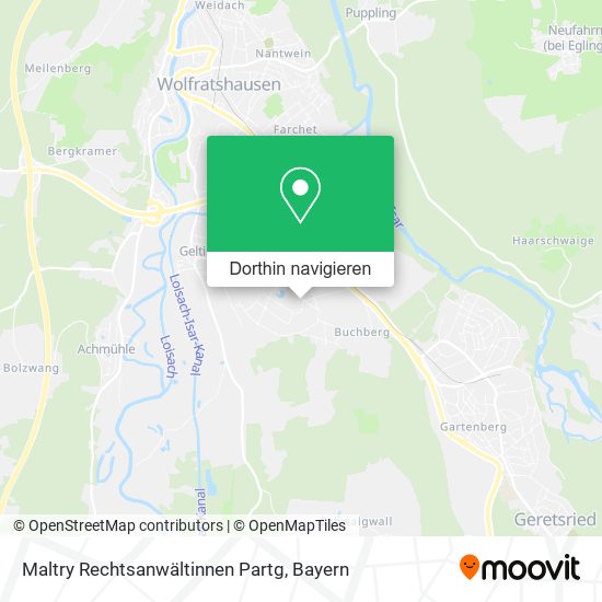 Maltry Rechtsanwältinnen Partg Karte