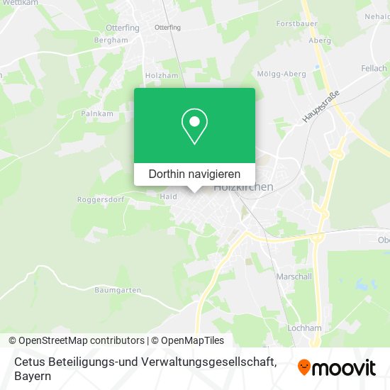 Cetus Beteiligungs-und Verwaltungsgesellschaft Karte