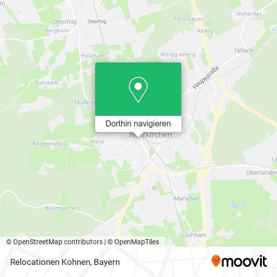 Relocationen Kohnen Karte