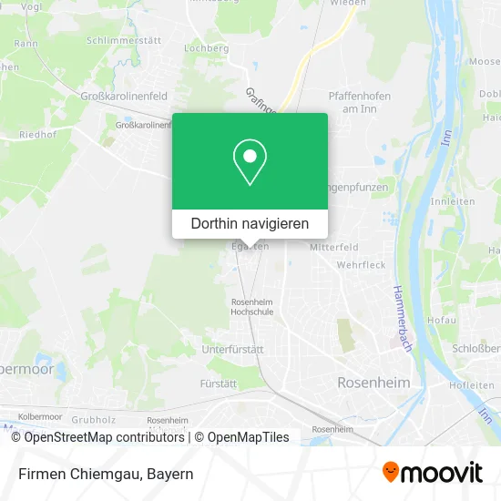 Firmen Chiemgau Karte