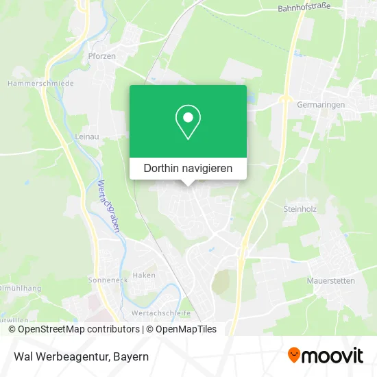 Wal Werbeagentur Karte