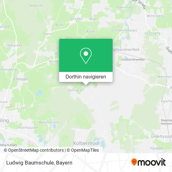 Ludwig Baumschule Karte