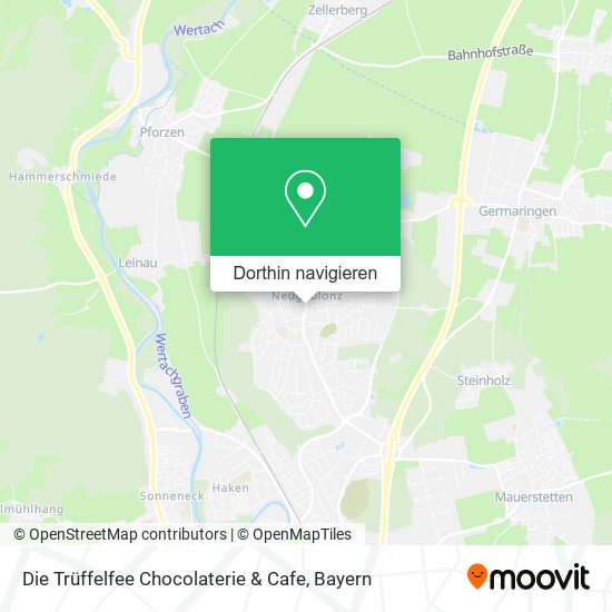 Die Trüffelfee Chocolaterie & Cafe Karte