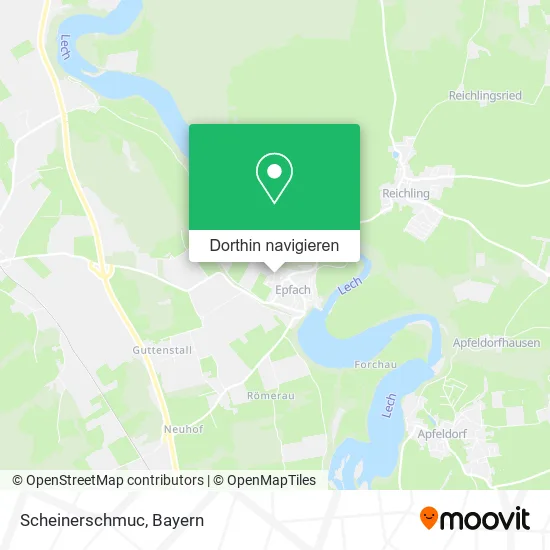 Scheinerschmuc Karte