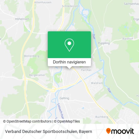 Verband Deutscher Sportbootschulen Karte