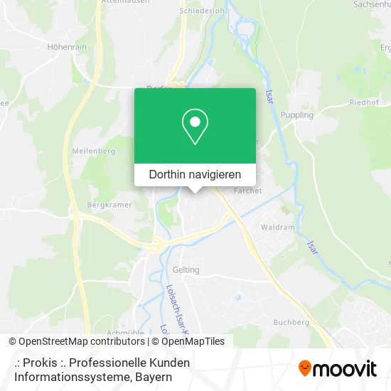 .: Prokis :. Professionelle Kunden Informationssysteme Karte