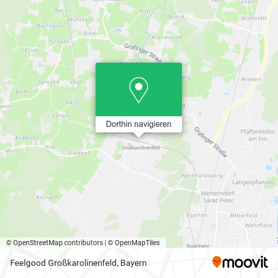 Feelgood Großkarolinenfeld Karte
