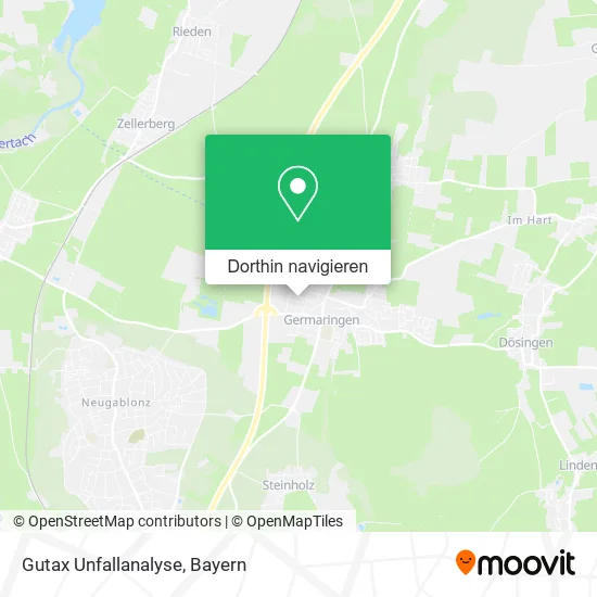 Gutax Unfallanalyse Karte