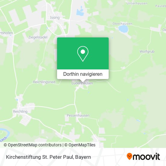 Kirchenstiftung St. Peter Paul Karte
