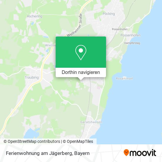 Ferienwohnung am Jägerberg Karte