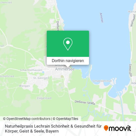 Naturheilpraxis Lechrain Schönheit & Gesundheit für Körper, Geist & Seele Karte