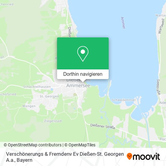 Verschönerungs & Fremdenv Ev Dießen-St. Georgen A.a. Karte