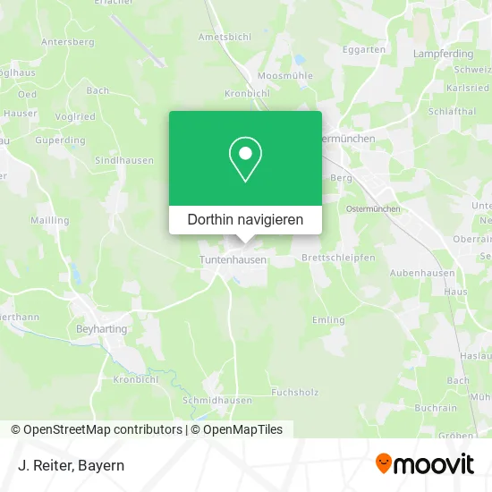 J. Reiter Karte